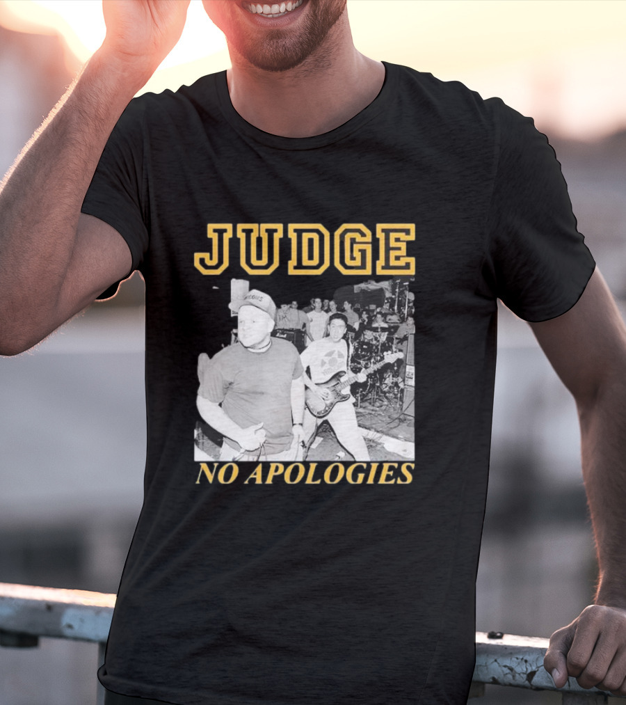 Judge No Apologies RevHQ Band Performance T-Shirt
