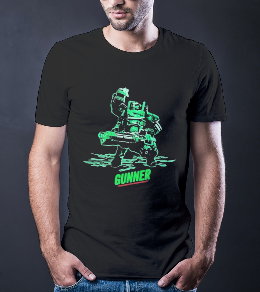 Deep Rock Galactic Gunner Neon T-Shirt