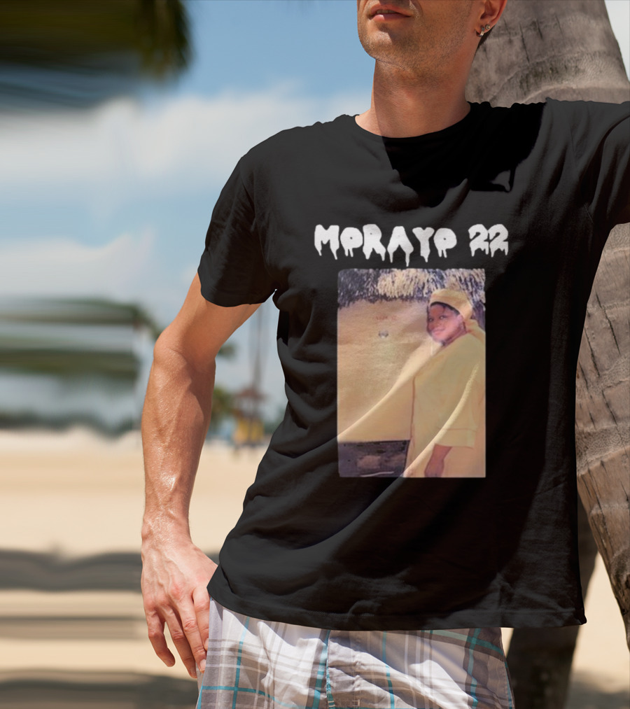 MORAYO 22 Vintage Photo T-Shirt