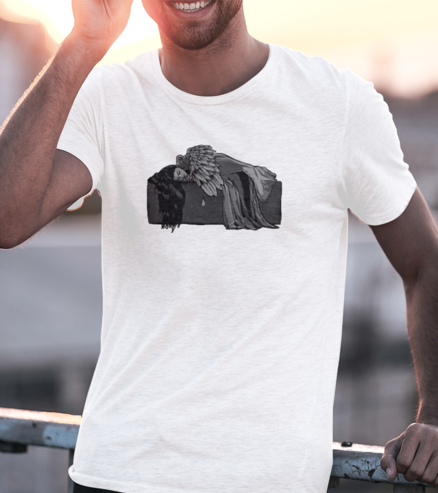 Moon Fever Forever Sleep Angel Wing Rest T-Shirt