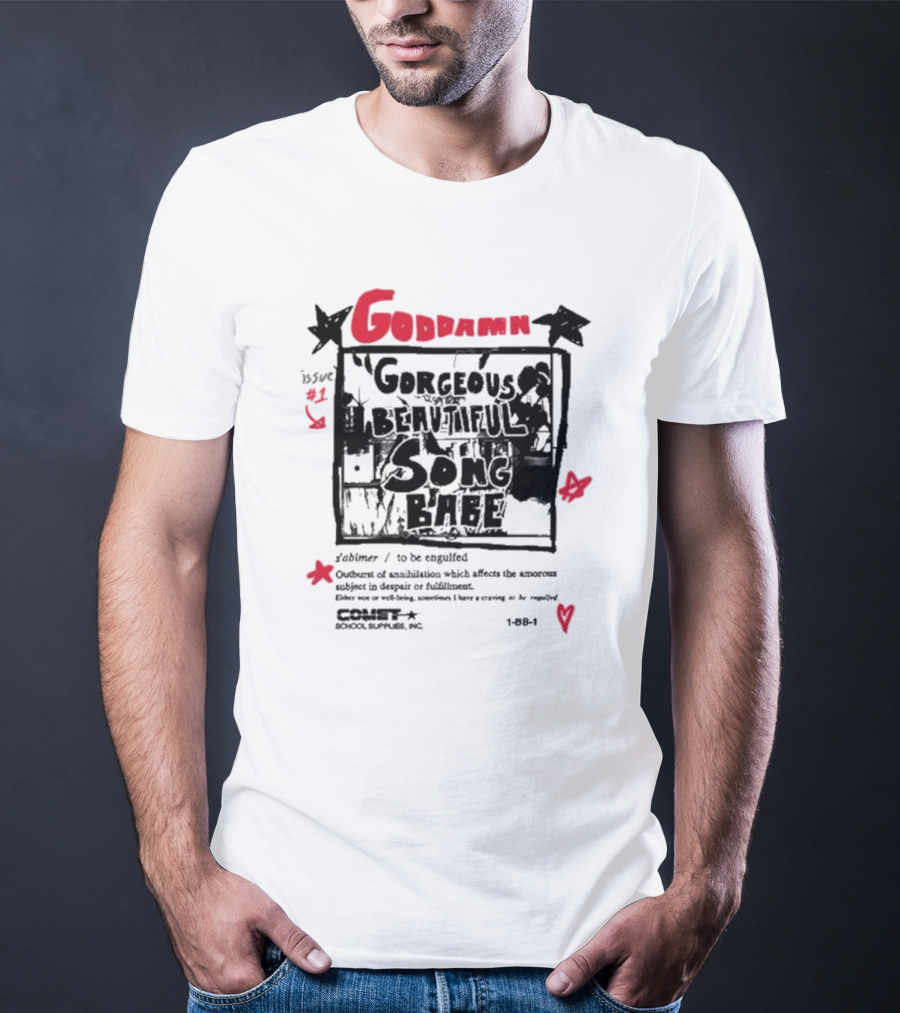 Yasi X Goddamn Gorgeous Beautiful Song Bae Issue #1 Night Gallery GGBS Colt School Supplies Inc T-Shirt