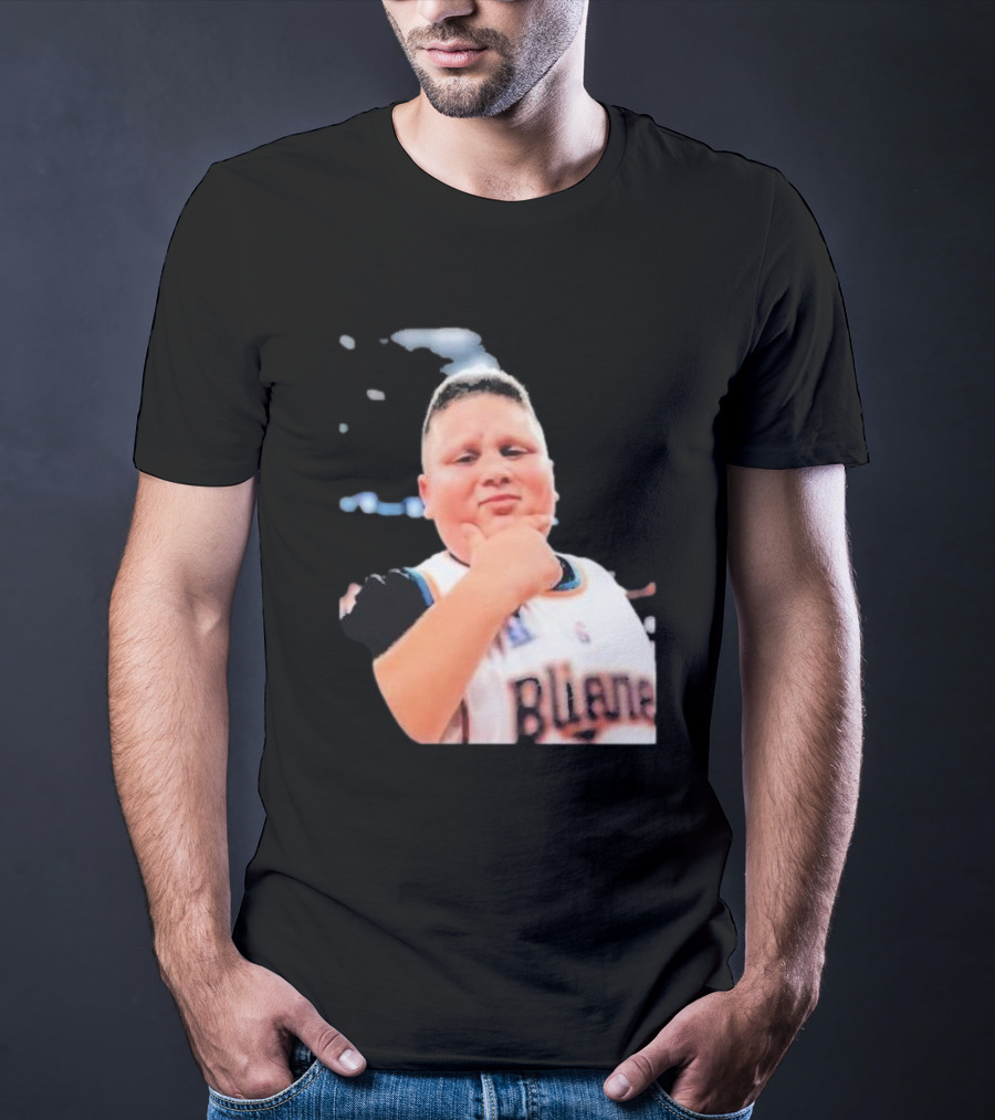 The Rizzler Blazers Confidence Meme Iconic NBA Jersey Humor T-Shirt