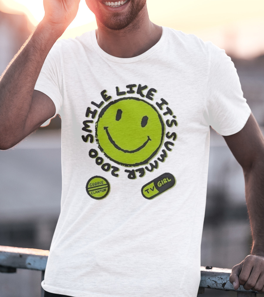 Smile Like It’s Summer 2000 TV Girl George Clanton T-Shirt