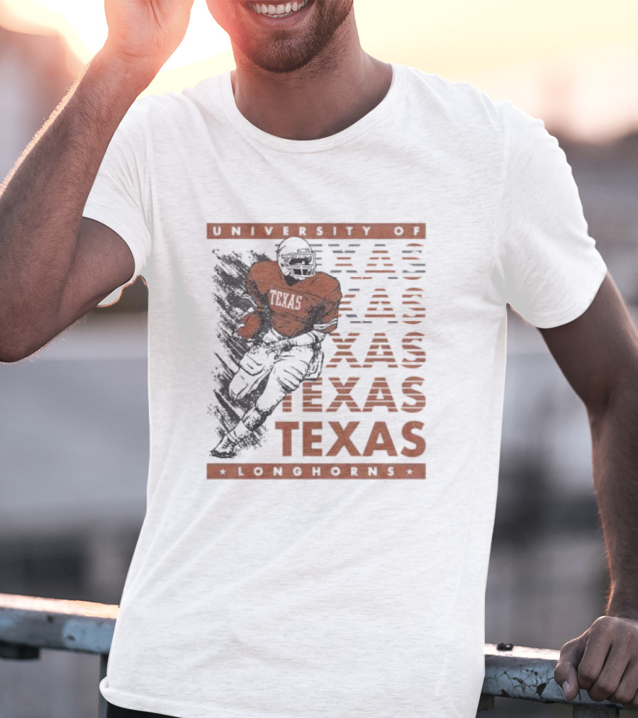 University Of Texas Longhorns Football Texas Longhorns 1990s Throwback T-Shirt