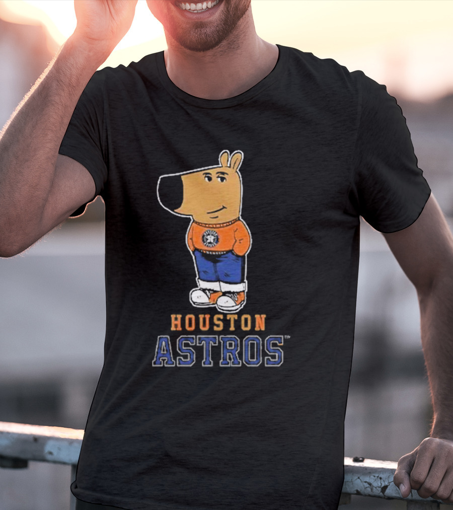 Just A Chill Guy With Houston Astros T-Shirt