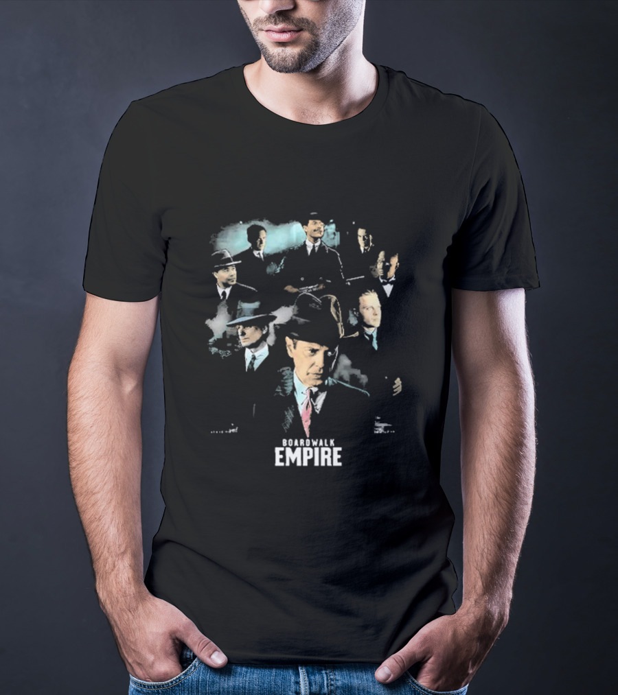 Boardwalk Empire Bootleg Series Characters Mafia Gangsters T-Shirt