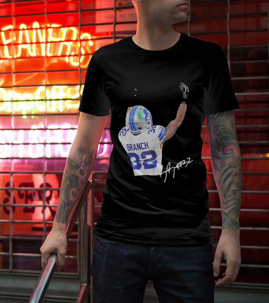 Lions Branch 32 Middle Finger Gesture T-Shirt