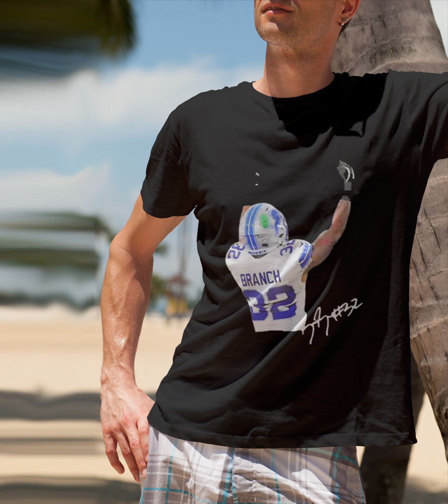 Lions Branch 32 Middle Finger Gesture T-Shirt