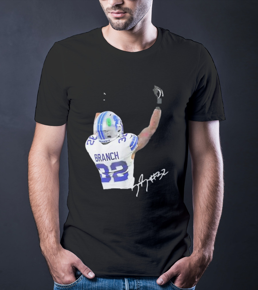 Lions Branch 32 Middle Finger Gesture T-Shirt