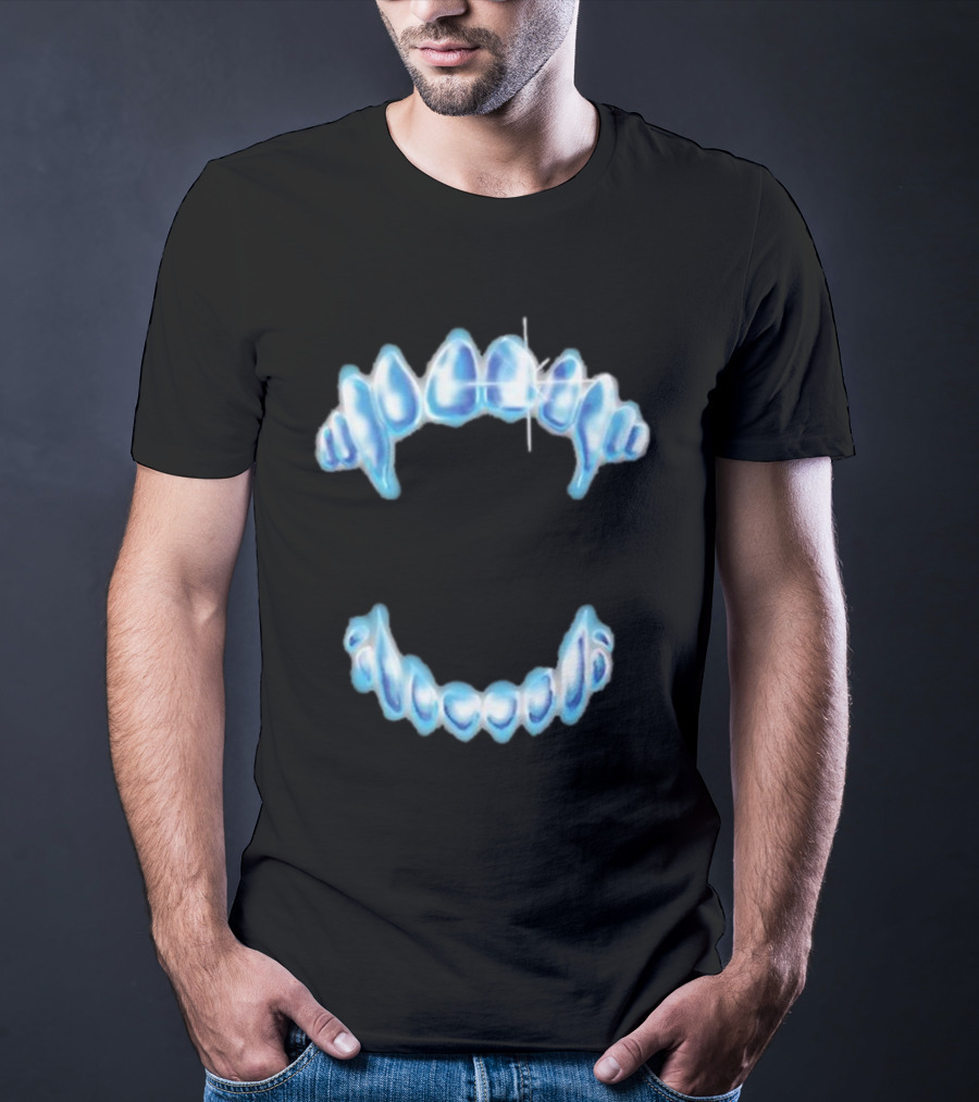 Dom Dolla Cave Fangs Blue Ice Grillz T-Shirt