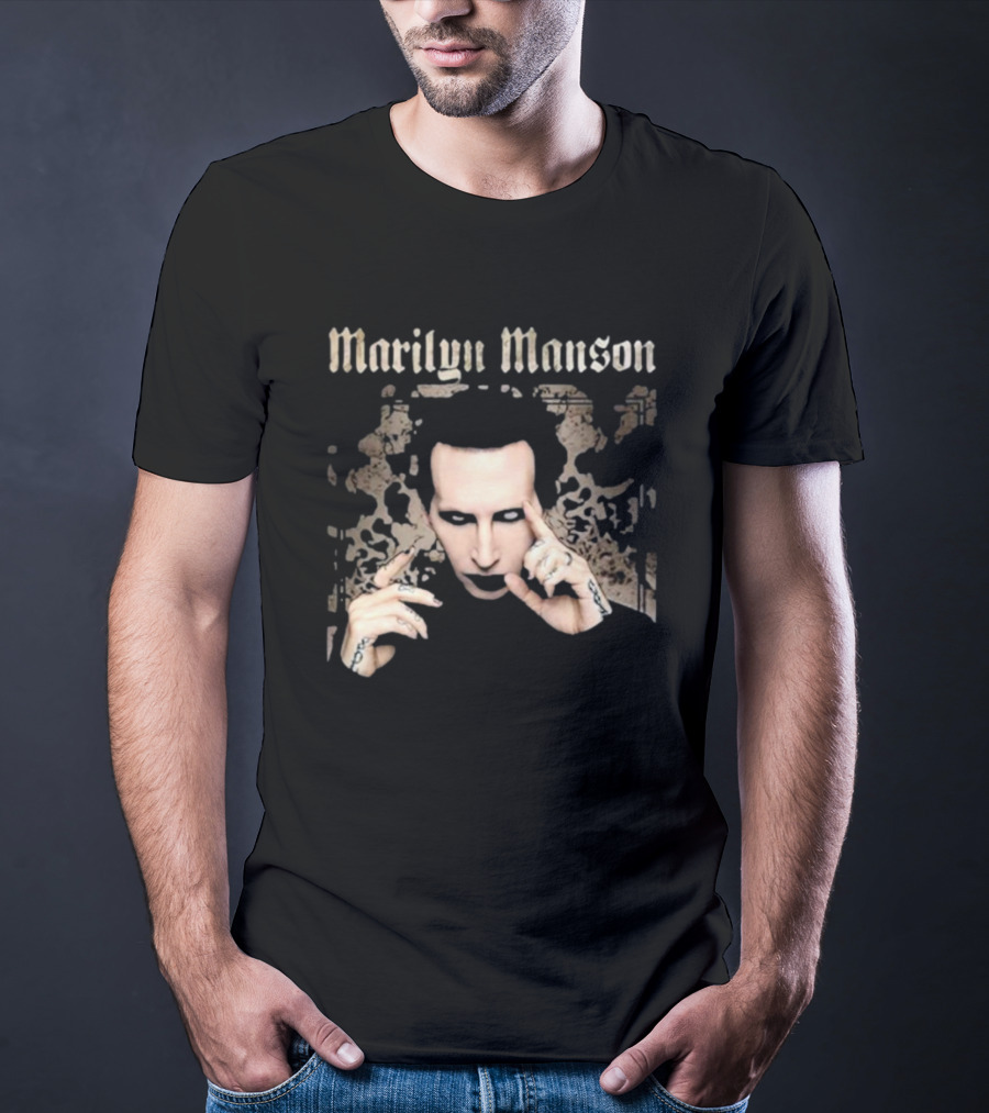 Marilyn Manson Pointing Fingers Gothic T-Shirt