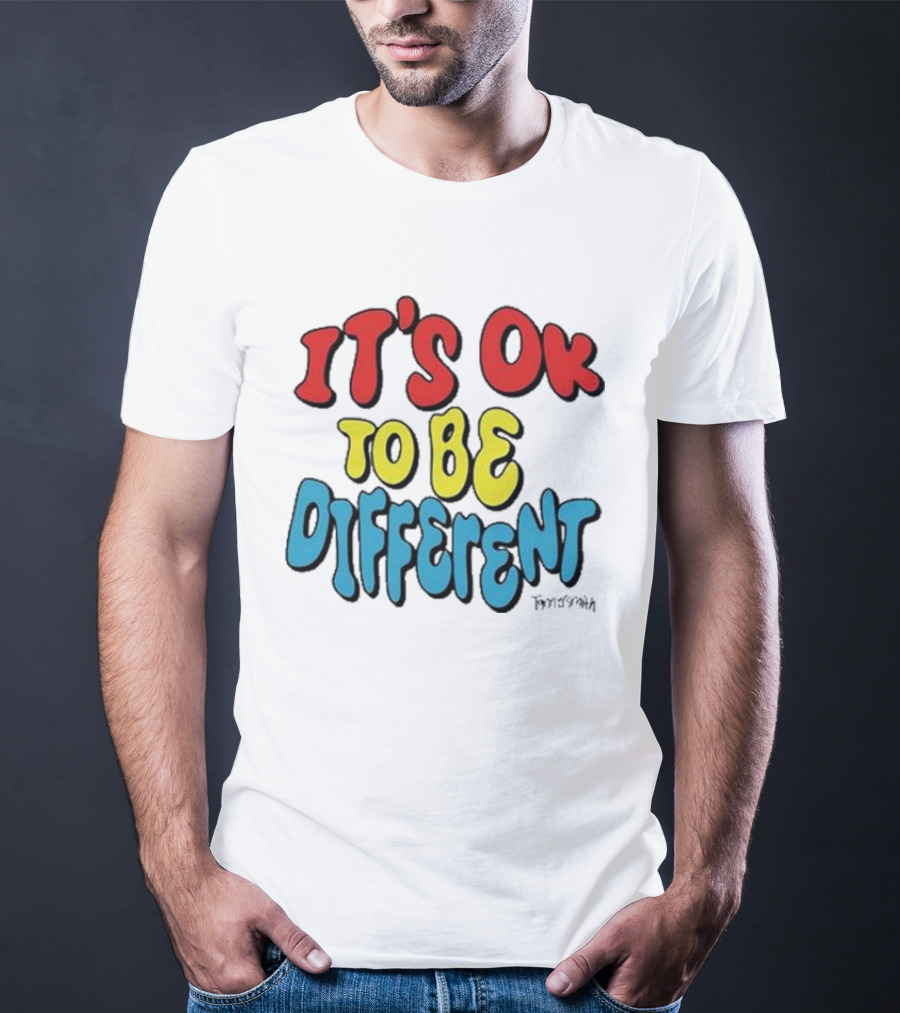 It’s Ok To Be Different By Finnysmth T-Shirt
