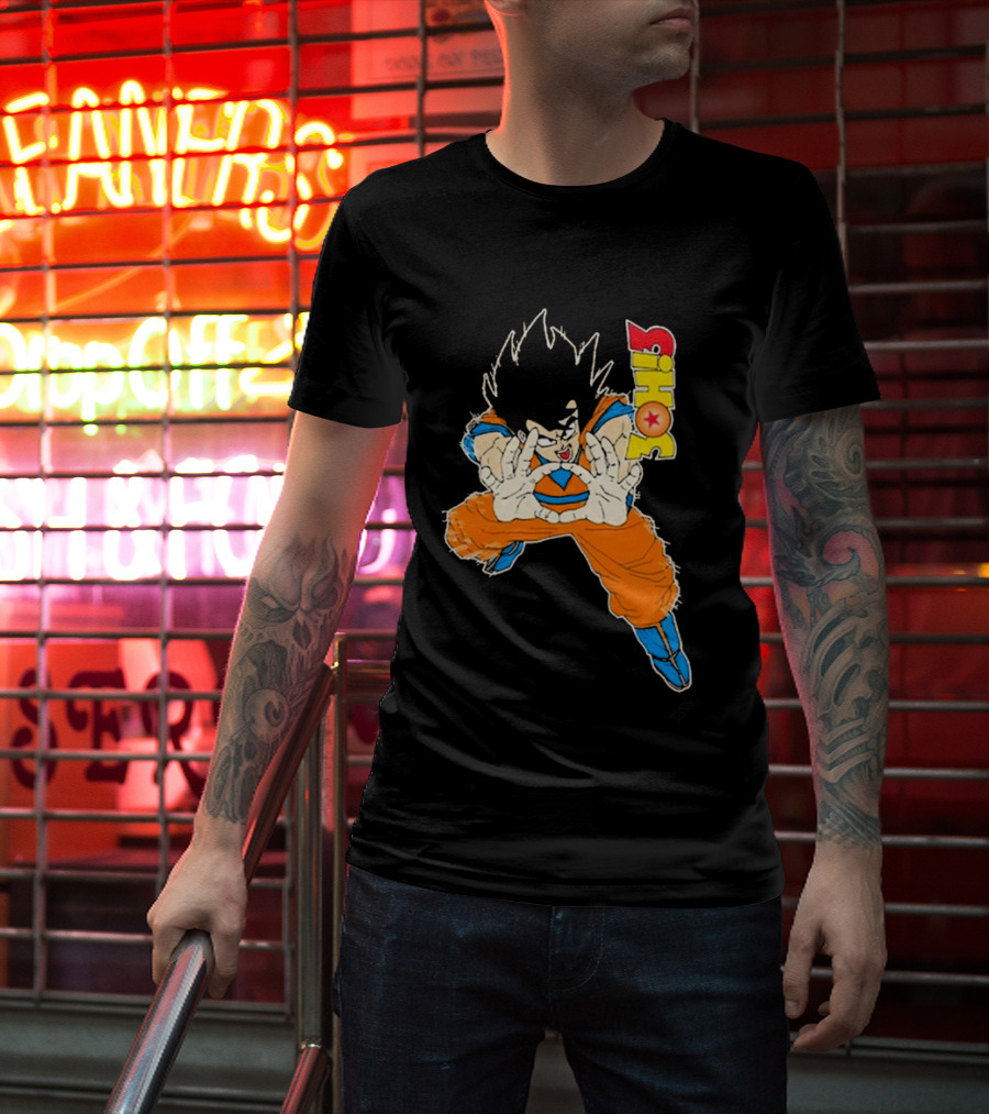 3OH3 Goku Hands Dragon Ball T-Shirt