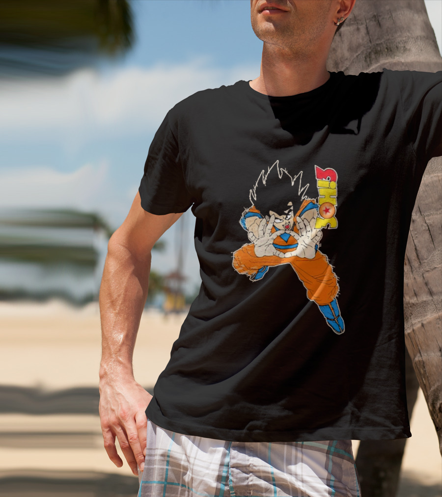 3OH3 Goku Hands Dragon Ball T-Shirt