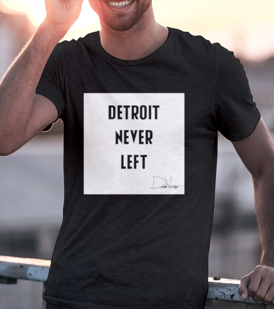 Detroit Never Left D.Vintage T-Shirt