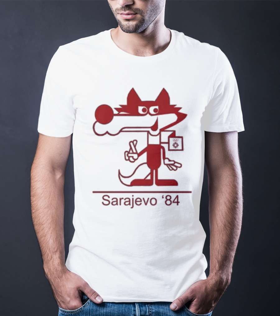 Vucko Sarajevo '84 Winter Olympics Mascot T-Shirt