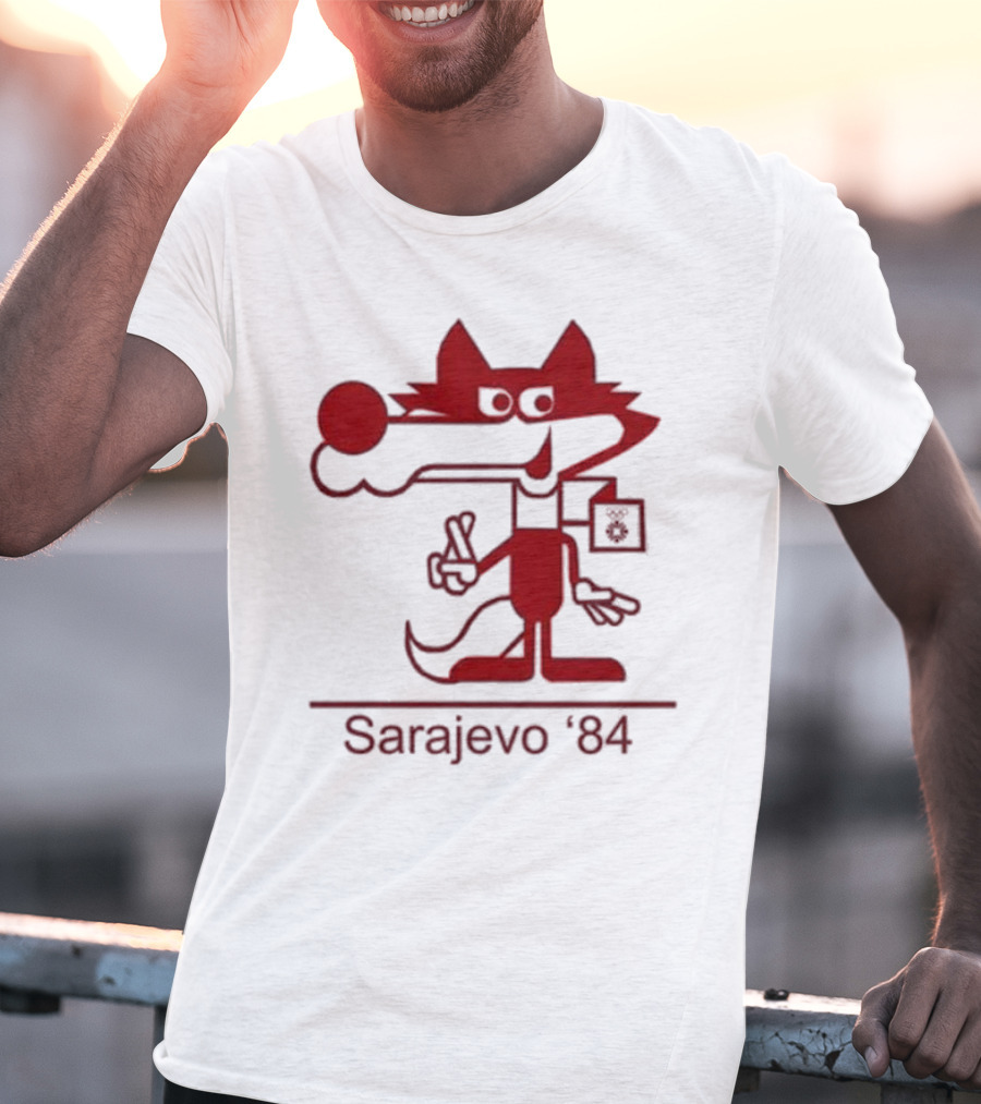 Vucko Sarajevo '84 Winter Olympics Mascot T-Shirt