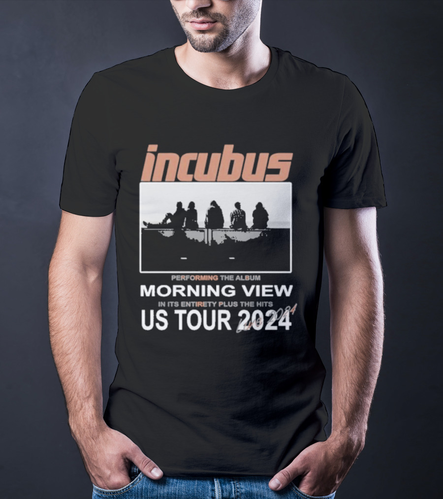 Incubus Performing Morning View Album In Its Entirety Plus The Hits US Tour T-Shirt