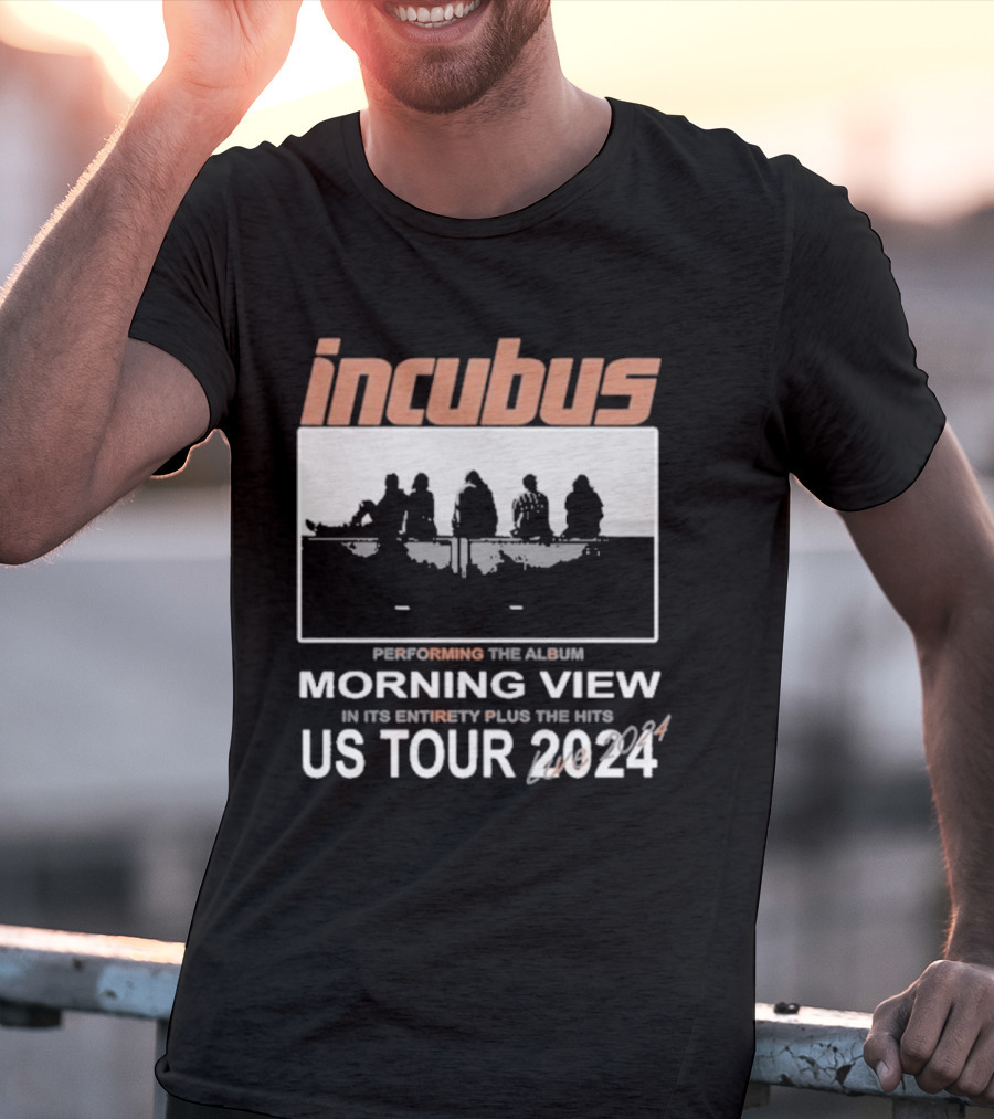 Incubus Performing Morning View Album In Its Entirety Plus The Hits US Tour T-Shirt