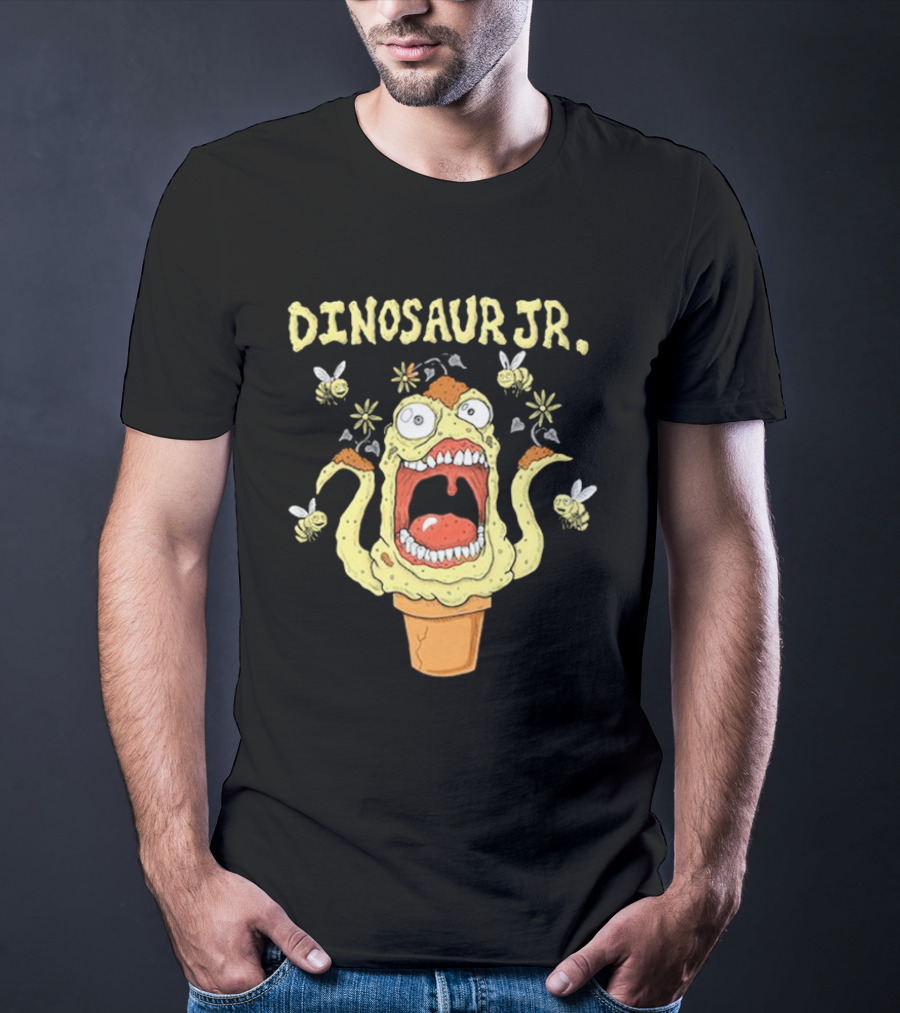 DINOSAUR JR Monster Plant With Bees T-Shirt