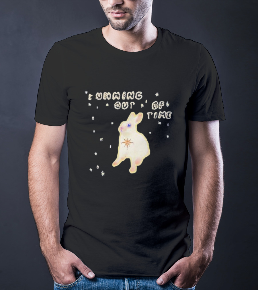 Paramore Running Out Of Time Bunny Star Map T-Shirt