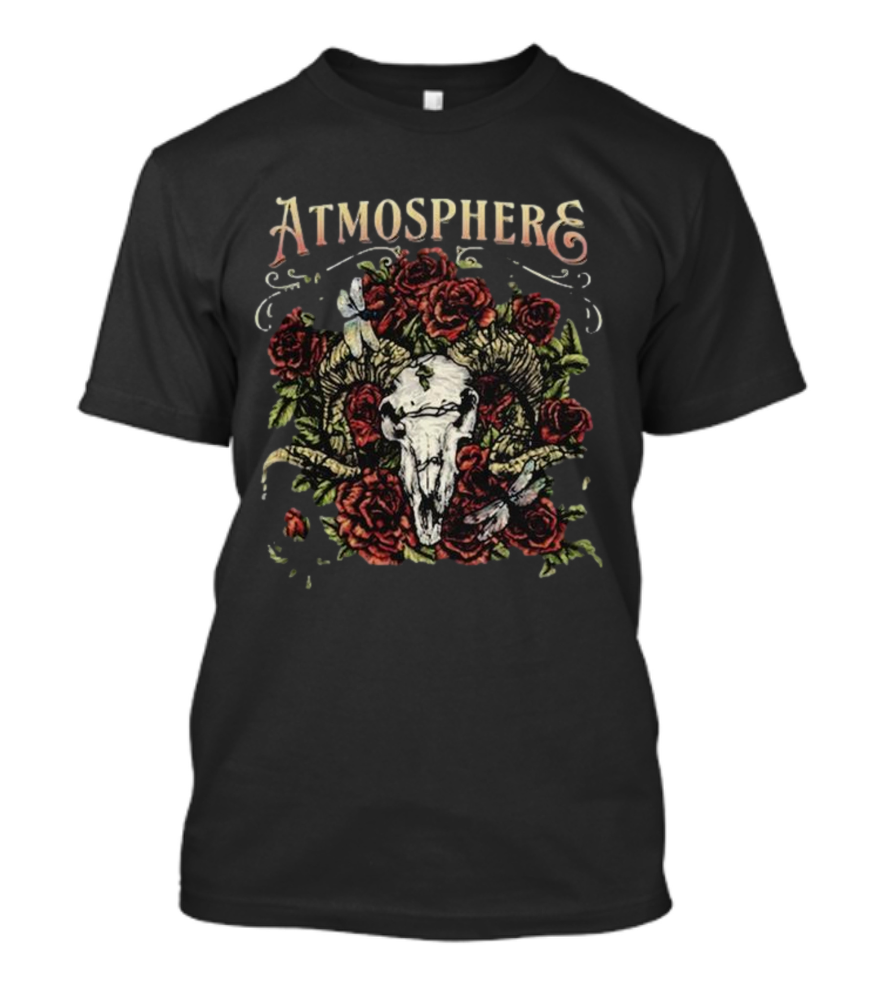 Atmosphere Skull And Roses Traveling Forever Tour T-Shirt