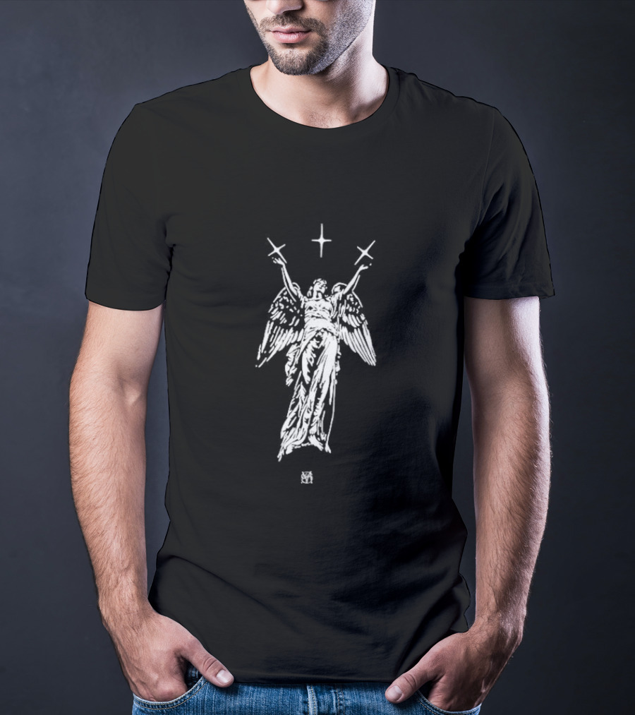 Max Styler Angel Heavenly Cross Guardian T-Shirt