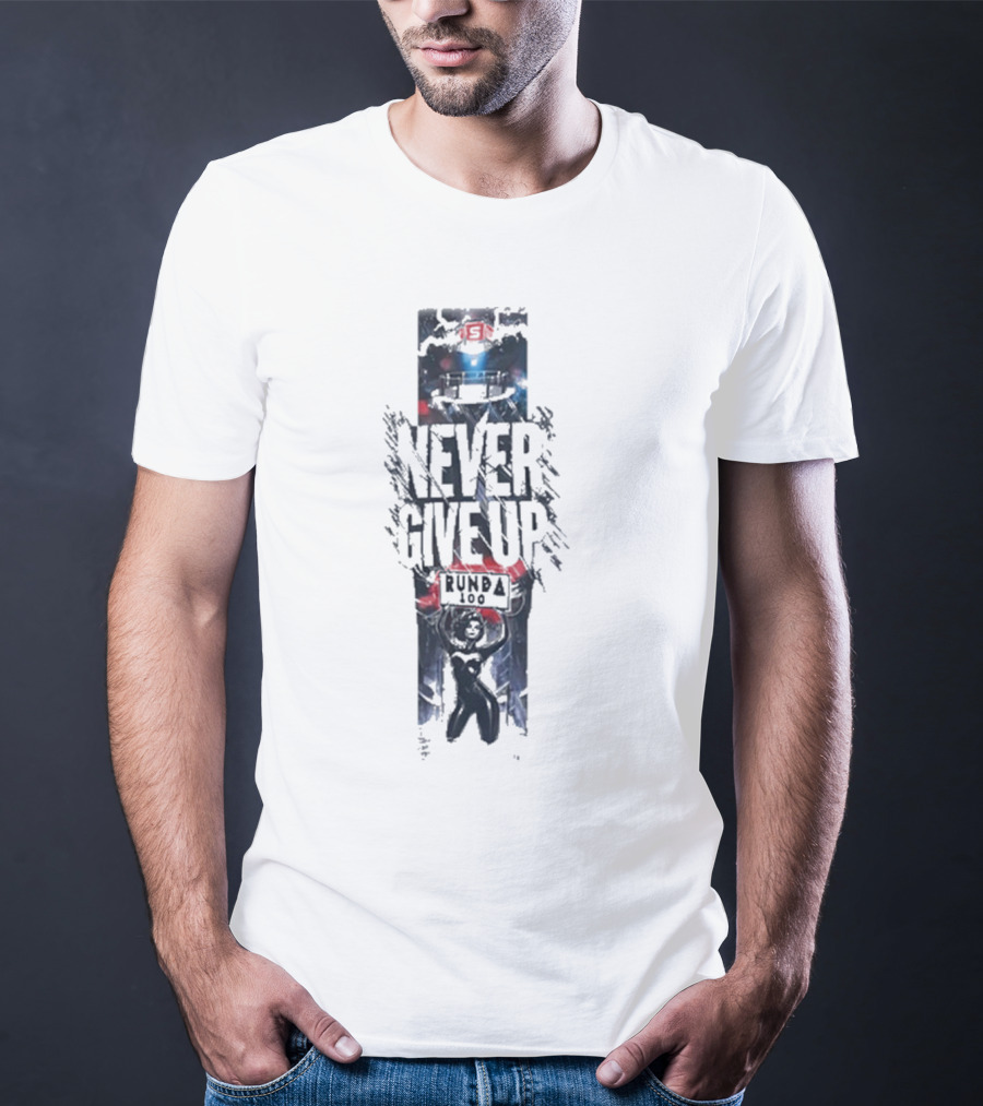 KSW Never Give Up Runda 100 T-Shirt