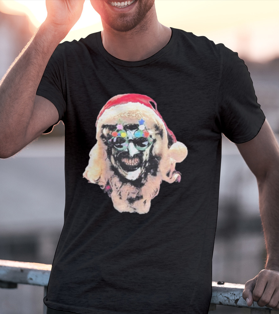 Terrifier 3 Xmas Santa Horror Clown T-Shirt