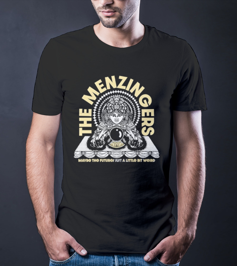 The Menzingers Maybe The Future's Just A Little Bit Weird Fortune Teller Crystal Ball T-Shirt