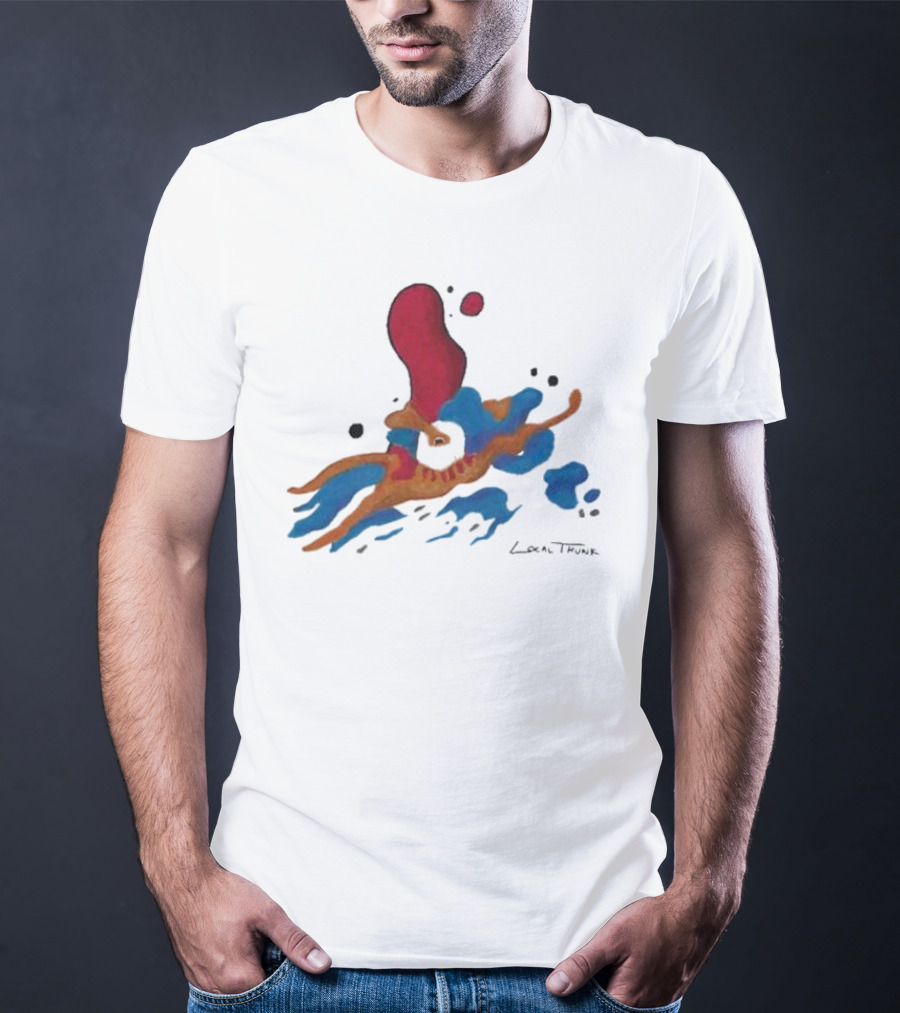 Balatro Merch Abstract Joker Local Thunk Dynamic Color Splash T-Shirt