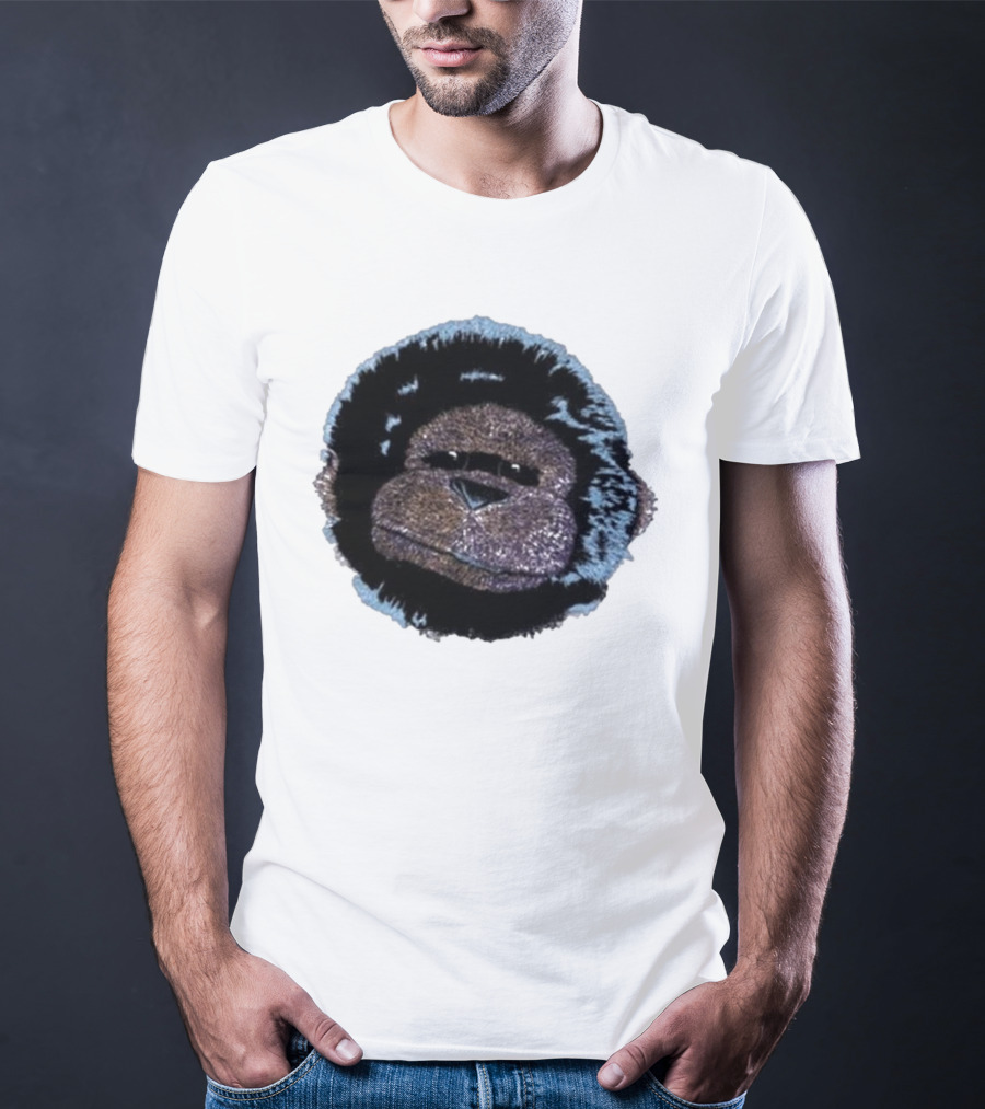 Christmas Dinosaur Jr Gorilla Head T-Shirt