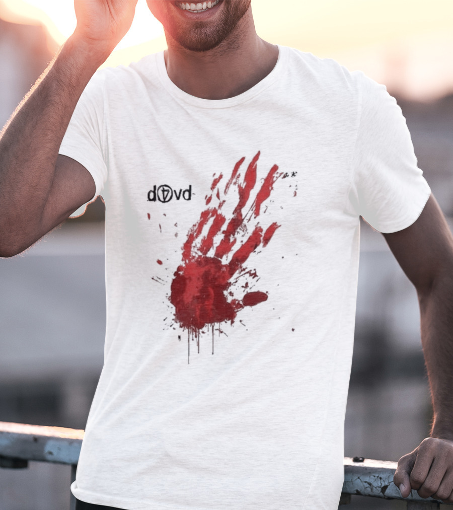 D4VD Blood Handprint Splatter T-Shirt