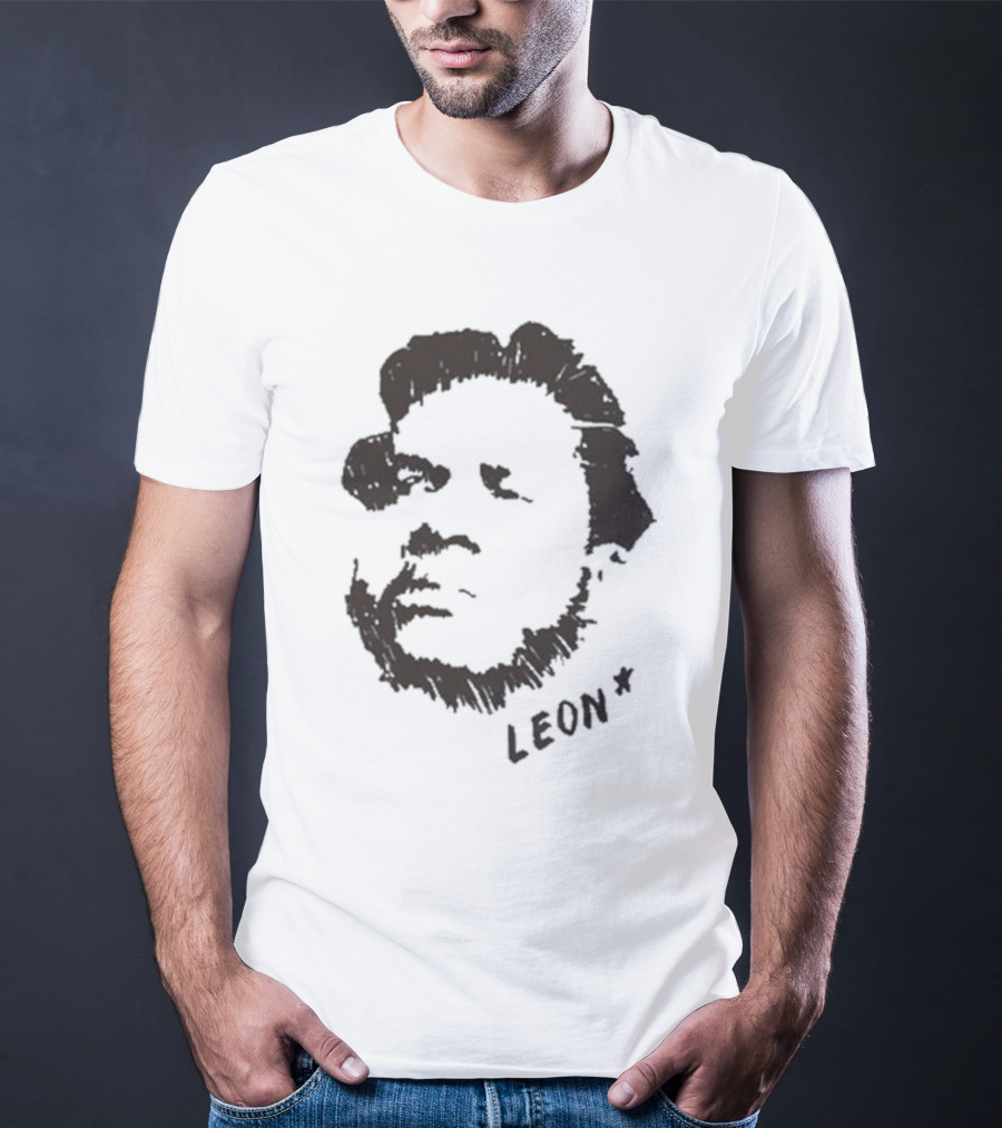 Leon Bridges Leon Sketch Face T-Shirt