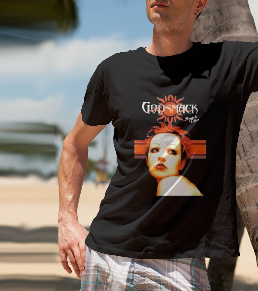 Godsmack Smack This Sun Logo Face T-Shirt