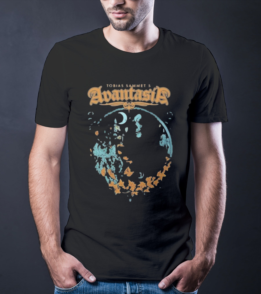Tobias Sammet's Avantasia Owl Moon Leaves T-Shirt