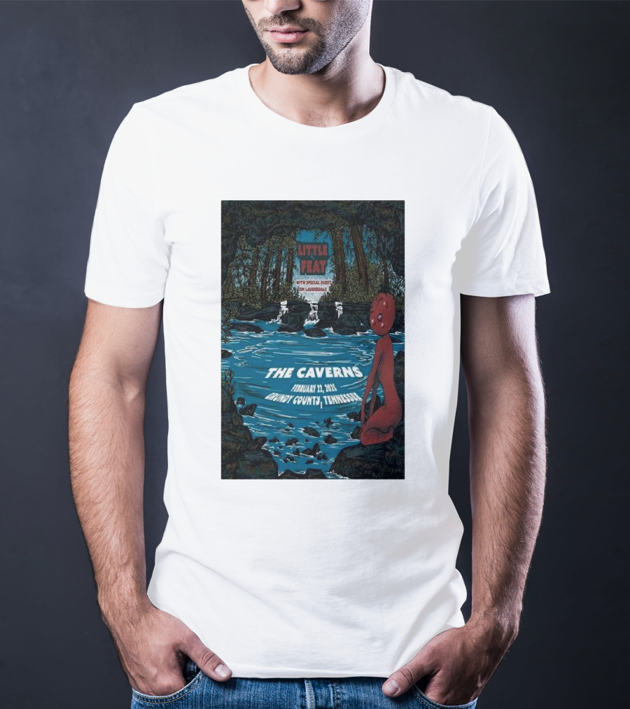 Little Feat February 22 2025 The Caverns With Special Guest Leftover Salmon Grundy County Tennessee T-Shirt