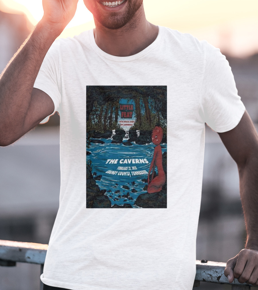 Little Feat February 22 2025 The Caverns With Special Guest Leftover Salmon Grundy County Tennessee T-Shirt