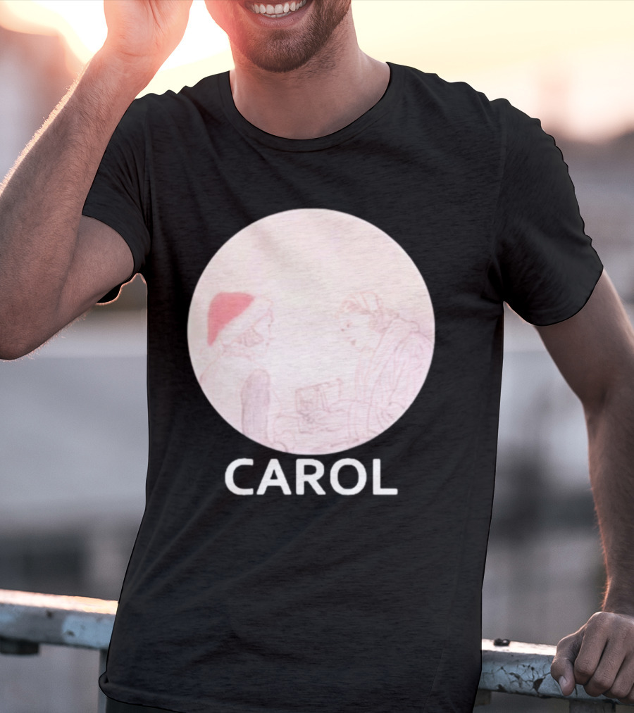 Ariana Grande Carol Christmas Santa Hat Version T-Shirt