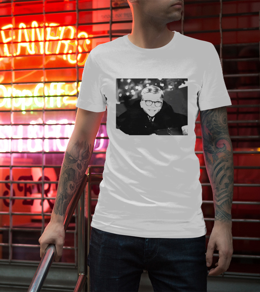 A Christmas Story Ralphie Iconic Scene Holiday Classic T-Shirt