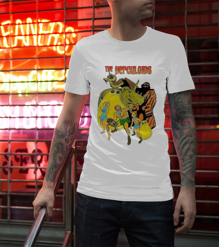 The Herculoids Classic Adventure Cartoon Characters T-Shirt