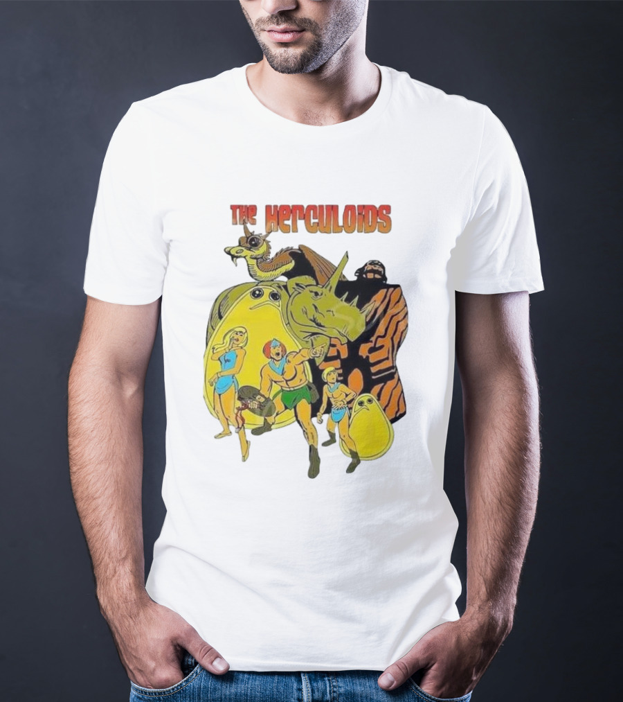 The Herculoids Classic Adventure Cartoon Characters T-Shirt