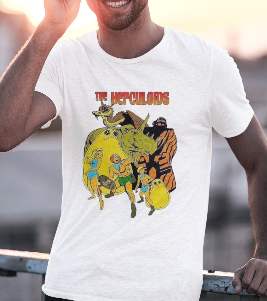 The Herculoids Classic Adventure Cartoon Characters T-Shirt