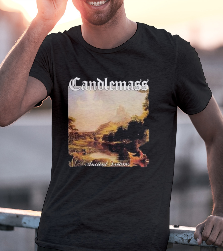 Candlemass Ancient Dreams Album Cover T-Shirt