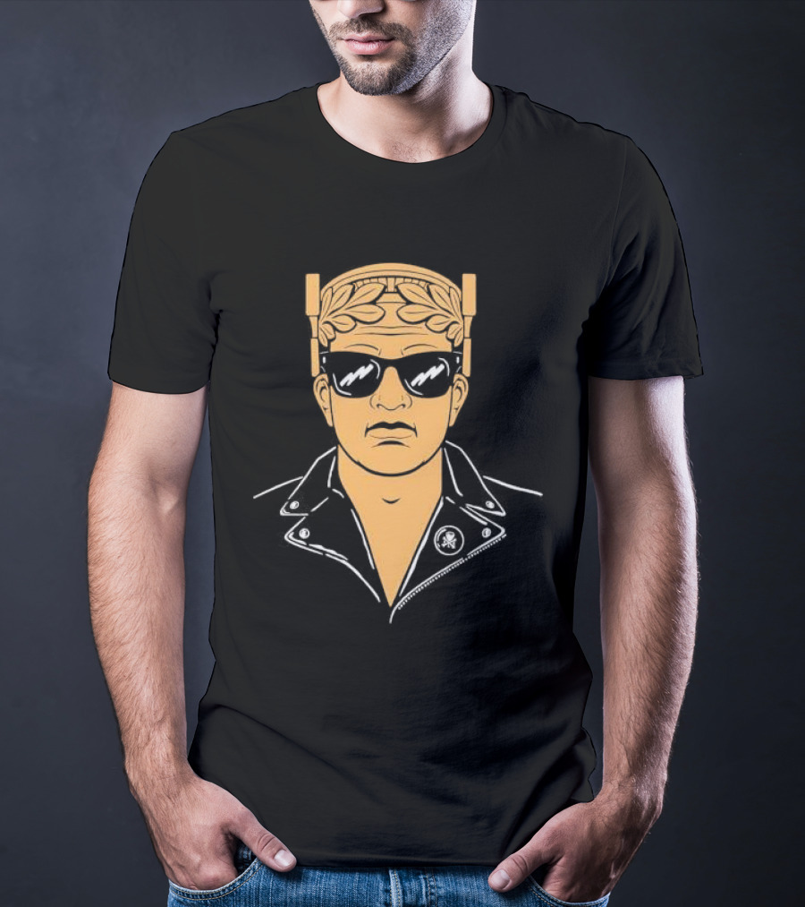 Cool Guardian Youth Roman Emperor Sunglasses Jacket T-Shirt