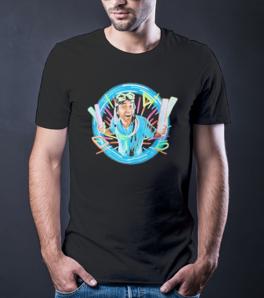 Danny Go Exciting Glowsticks Adventure Black T-Shirt