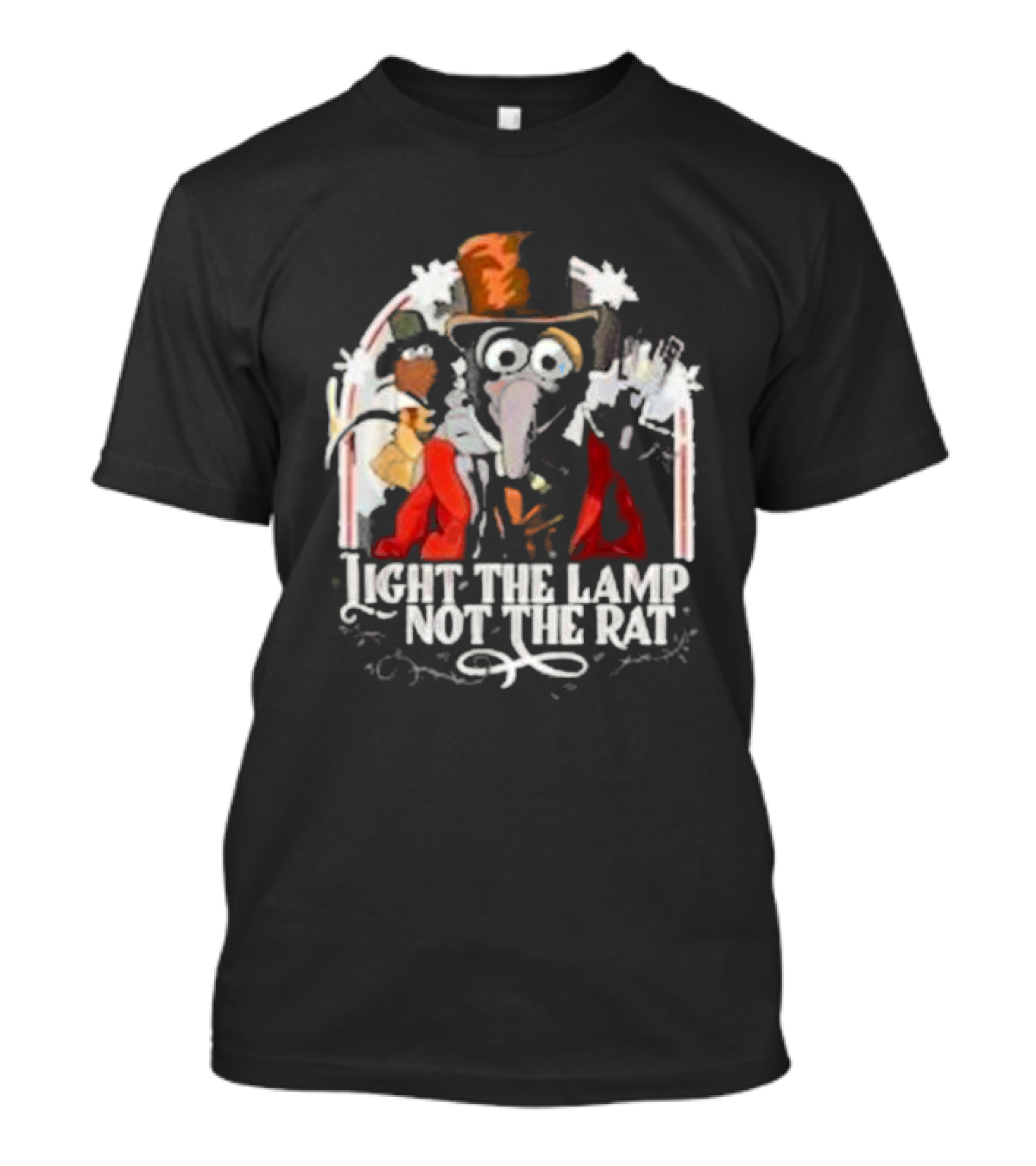 Light The Lamp Not The Rat The Muppet Christmas Carol Gonzo And Rizzo T-Shirt