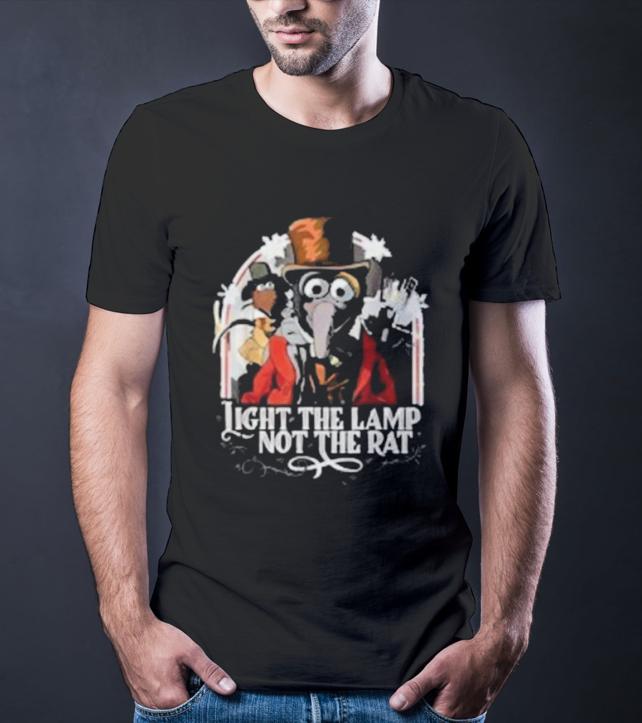 Light The Lamp Not The Rat The Muppet Christmas Carol Gonzo And Rizzo T-Shirt