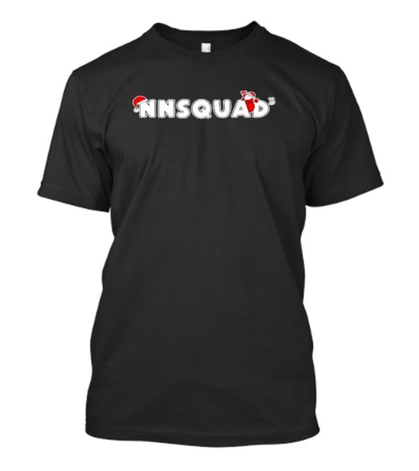NNSQUAD Christmas Santa Hat And Beard T-Shirt