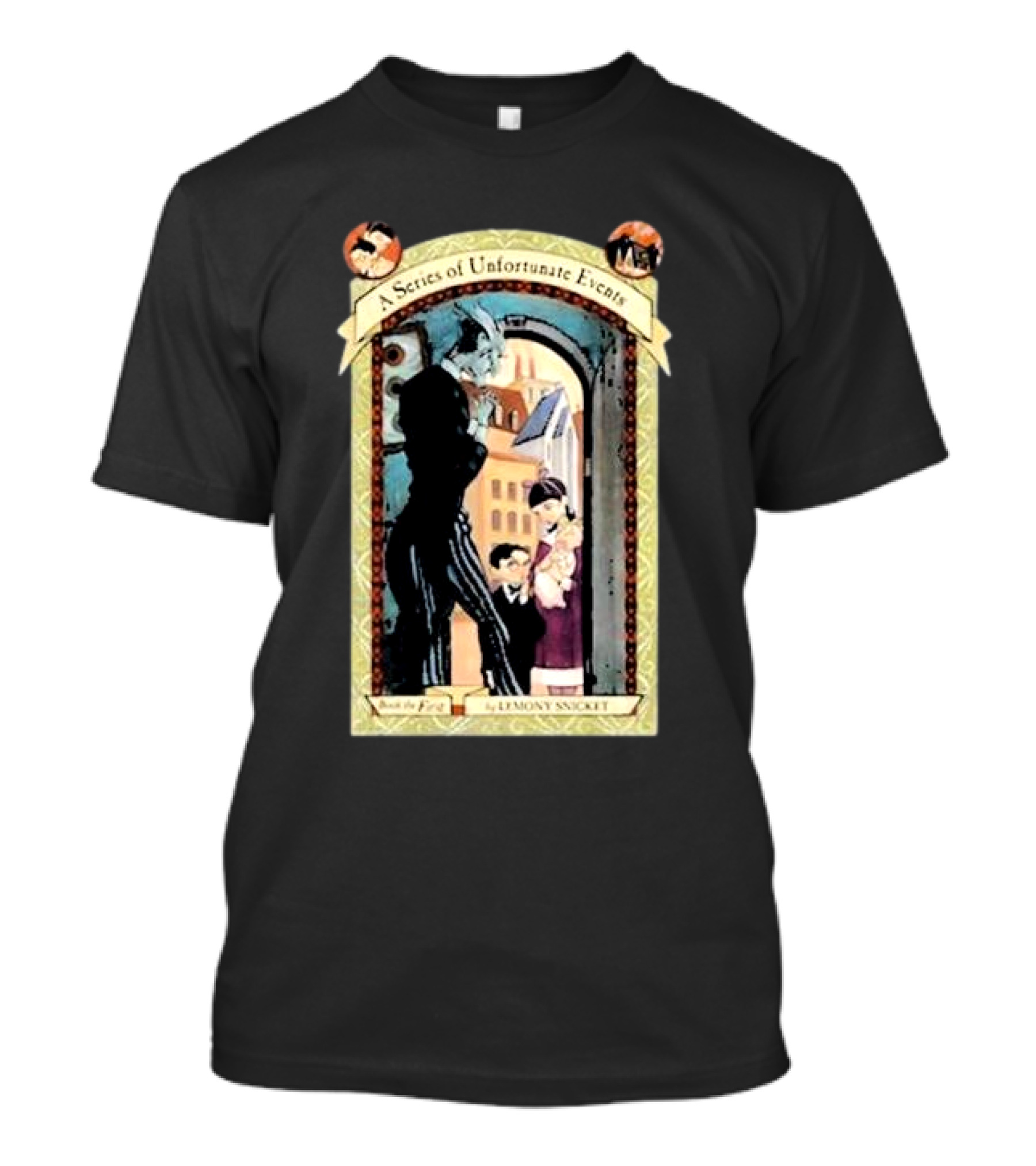 A Series Of Unfortunate Events Book The First By Lemony Snicket T-Shirt